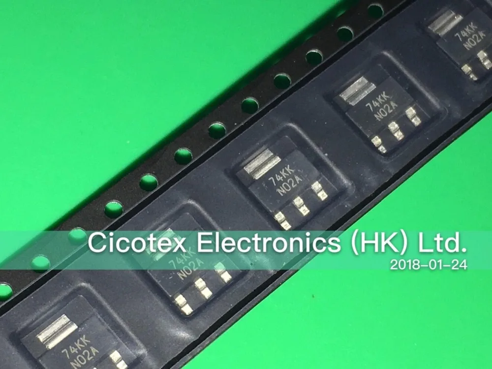 

10 шт./лот LM337IMPX SOT223 N02A NO2A IC REG LIN NEG ADJ 1A SOT223-4