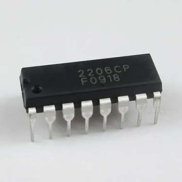 10 шт./лот XR2206CP 2206CP XR2206 DIP 16 монолитный функциональный генератор IC|Инструменты для
