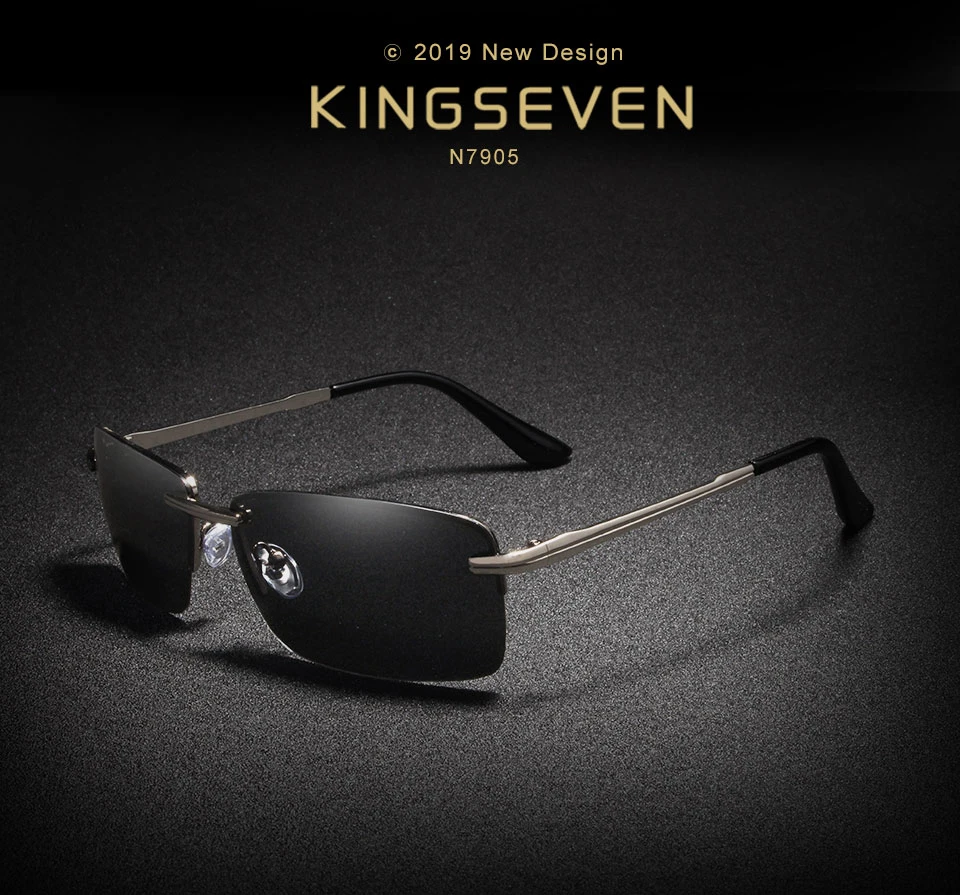 KINGSEVEN Брендовые мужские модные поляризационные солнцезащитные очки для вождения, пластиковые очки с защитой от ультрафиолета, дизайнерские солнцезащитные очки для путешествий