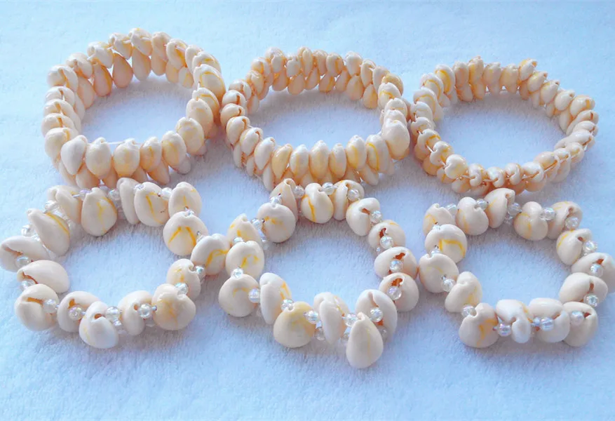 1 шт. ракушки ремесла браслет свадебное украшение Палатки Продажа Туристических