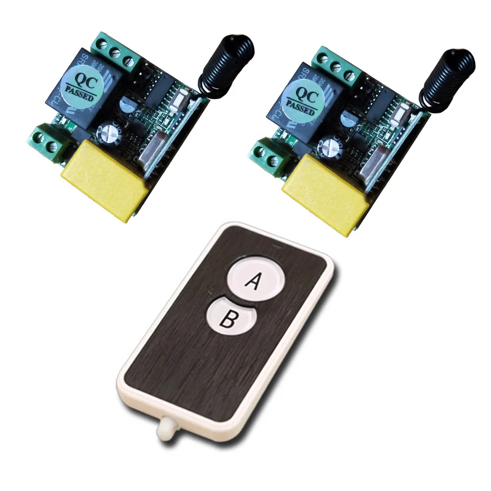 Умный 10A 220V 1CH 1 CH RF переключатель системы дистанционного управления для лестницы