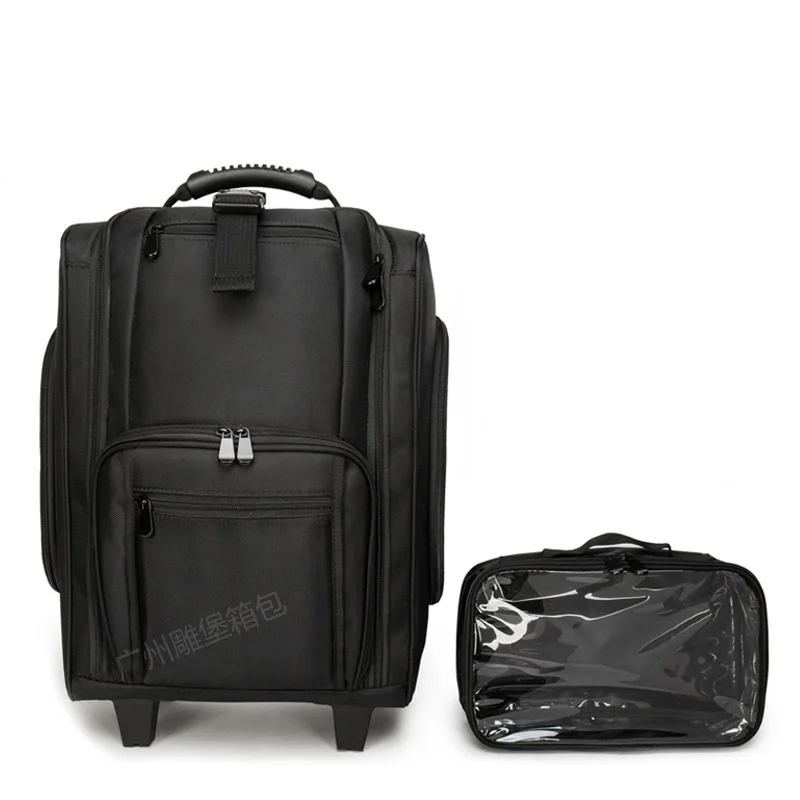 Профессиональная косметическая багажная тележка нейлоновый ящик для