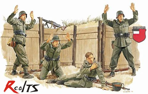 RealTS Dragon 1/35#6277 грузинский легион, Нормандия 1944