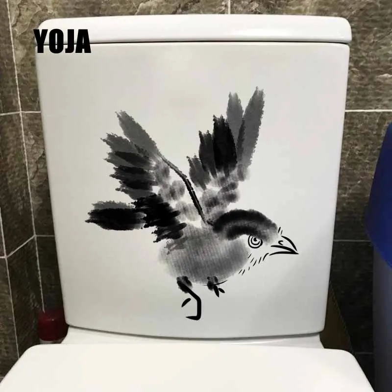 YOJA 21 6x23 2 см черные чернила и водные Летающие птицы в ретро старинном стиле