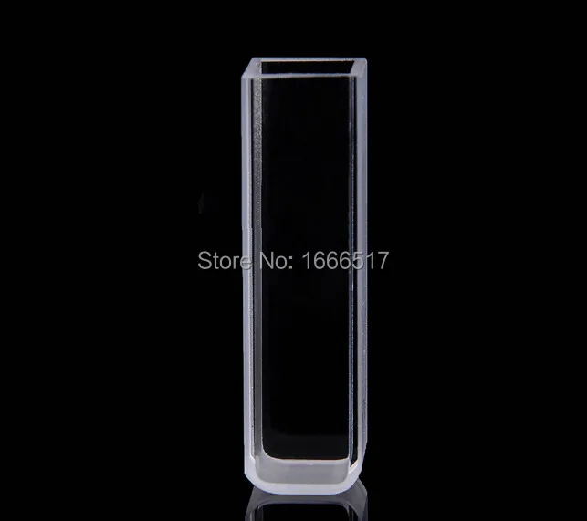 

10 mm 3.5ml New Standard Quartz Cuvette with PTFE Stopper