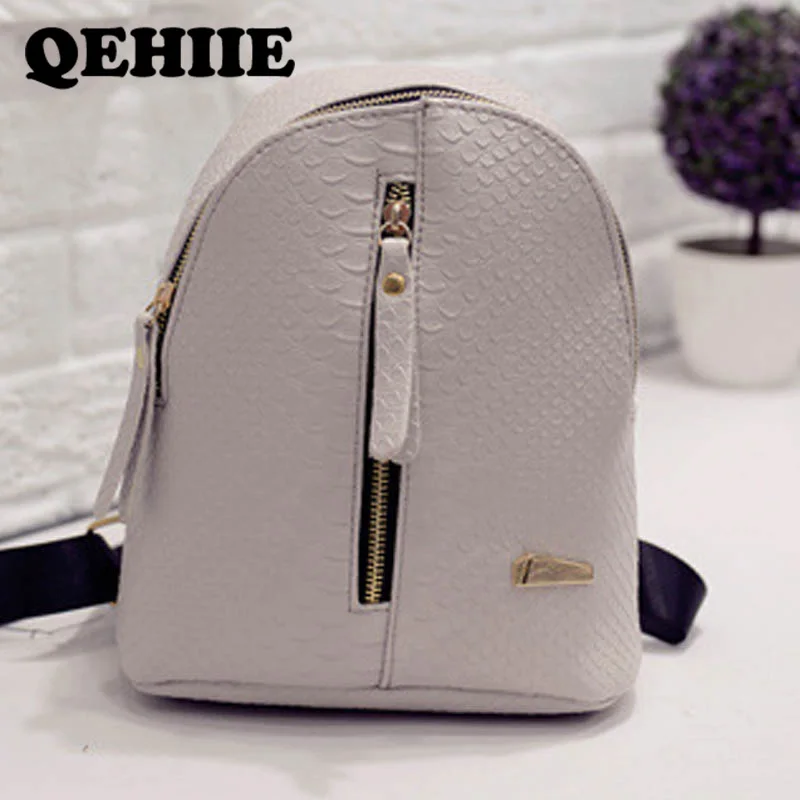 Модный женский рюкзак из искусственной кожи для путешествий кожаный ноутбука