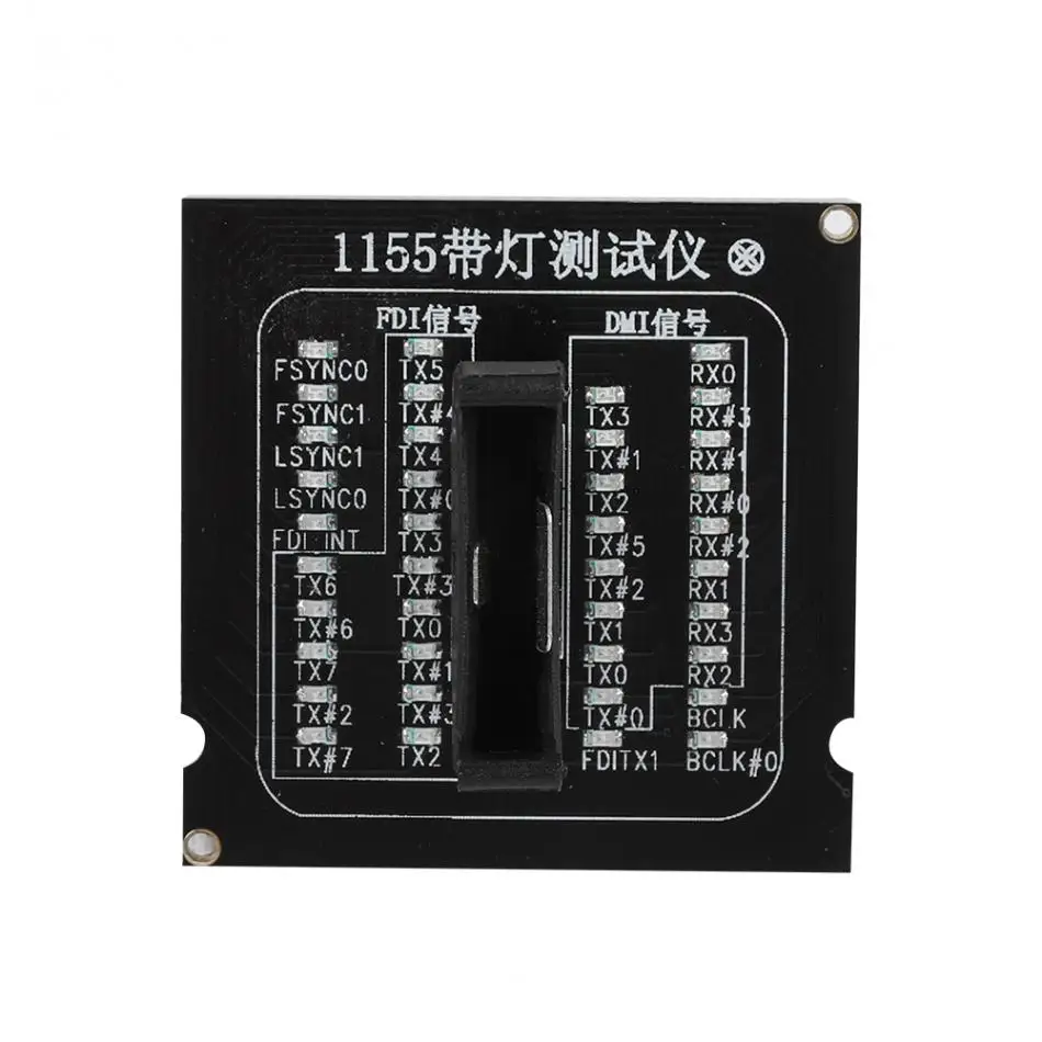 Настольная материнская плата cpu test er test Card со светодиодный светильник для intel 1155