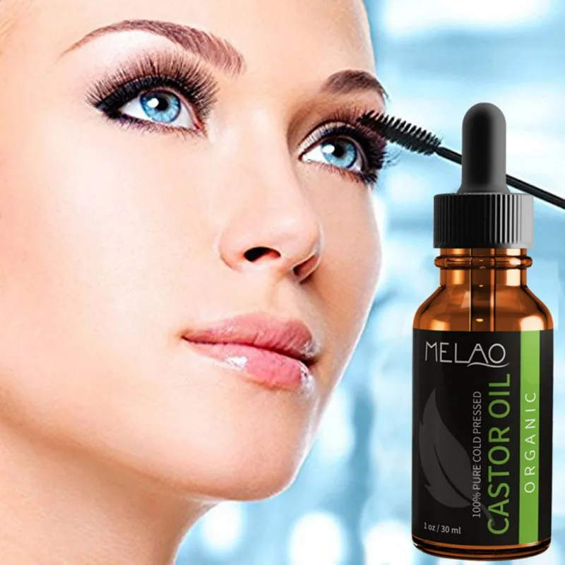 

30ml Melao Nourish Hair Essential Oil Natural Castor Oil Calm Prevent Skin Aging Castor Organic Eyelash Enhancer Eyelash Growth