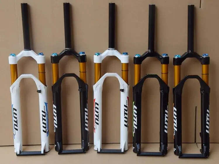Велосипедная подвеска Kalosse MTB воздушная вилка 9 мм ступица 26 дюймов горный