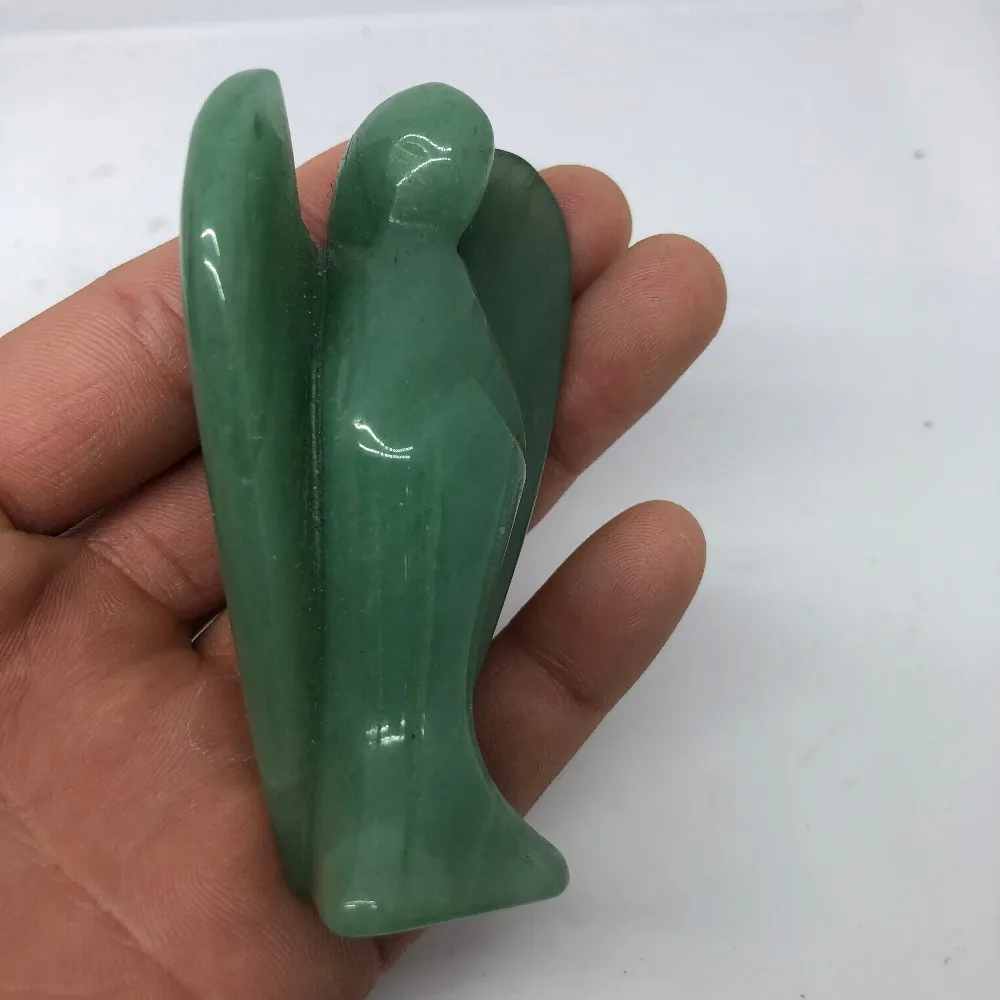Натуральный кварцевый кристалл donglin нефрит ручное долото ангела камень для