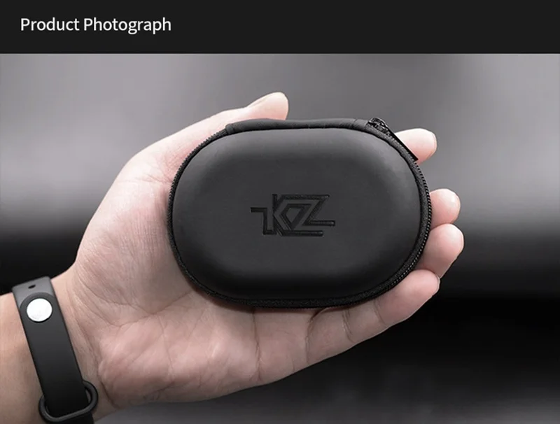 Наушники KZ сумка оригинальные наушники держатель коробки USB кабель провода защитный чехол для KZ ZS10 ES4 ZSR ATR ED2 ZST сумки