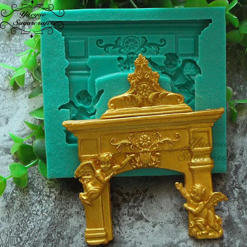 Yueyue Sugarcraft угловая силиконовая форма для украшения торта инструменты confeitaria moldes de