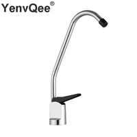 water filter purifier faucet for any ro unit or water filtration system with crome tip 14 inch connection