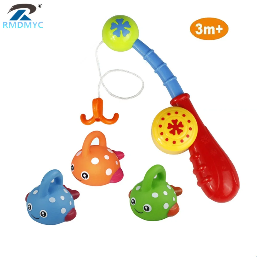 2018 Новинка 1 набор Детская игрушка для ванны Веселая рыбка игра интеллектуальные