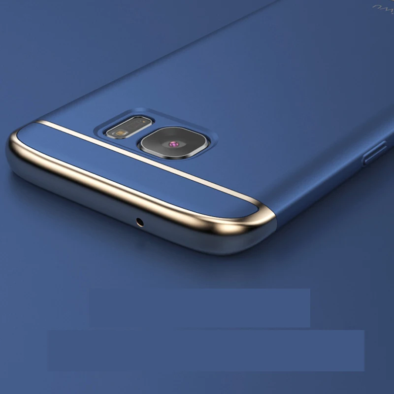 For Samsung S7 case Galaxy Edge cover hard back protection S7edge capas coque blue gold black fundas s7 |
