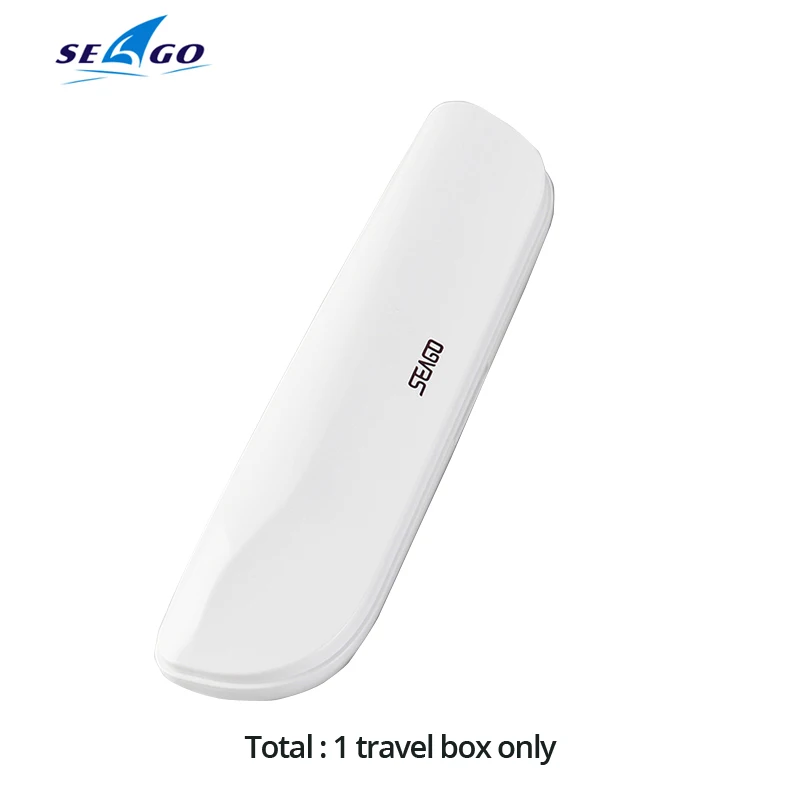 white box only Новинка Seago Sonic электрическая зубная щетка SG-507 для взрослых с таймером щетка USB зарядное устройство перезаряжаемые зубные щетки/сменные насадки/коробка - Цвет: white box only