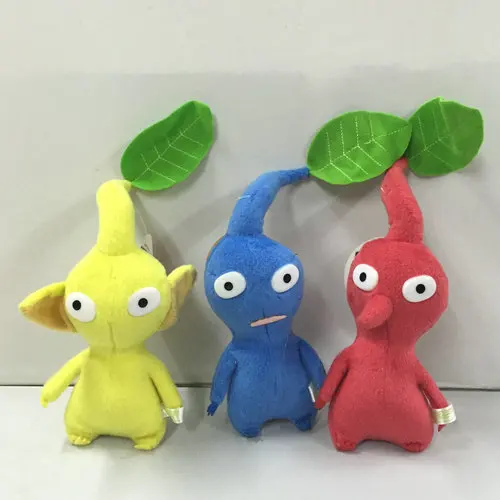 Игрушка Pikmin для игр плюшевая кукла игрушка домашнего декора мягкая с красным