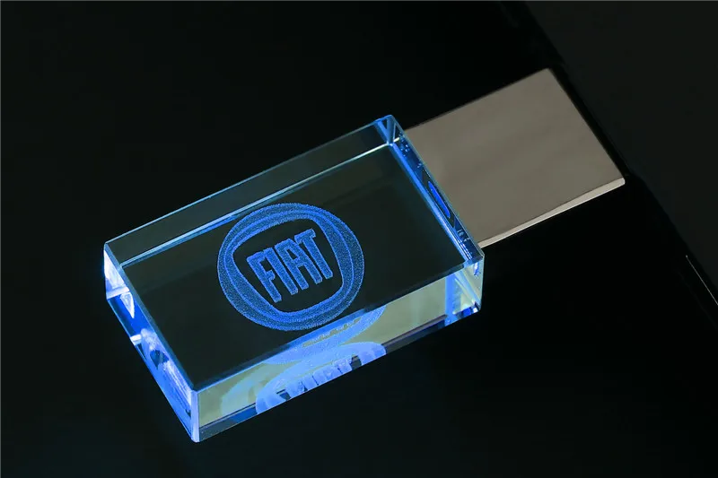 JASTER fiat crystal+ металлический USB флеш-накопитель 4 ГБ 8 ГБ 16 ГБ 32 ГБ 64 Гб Внешняя карта памяти u диск USB 2,0