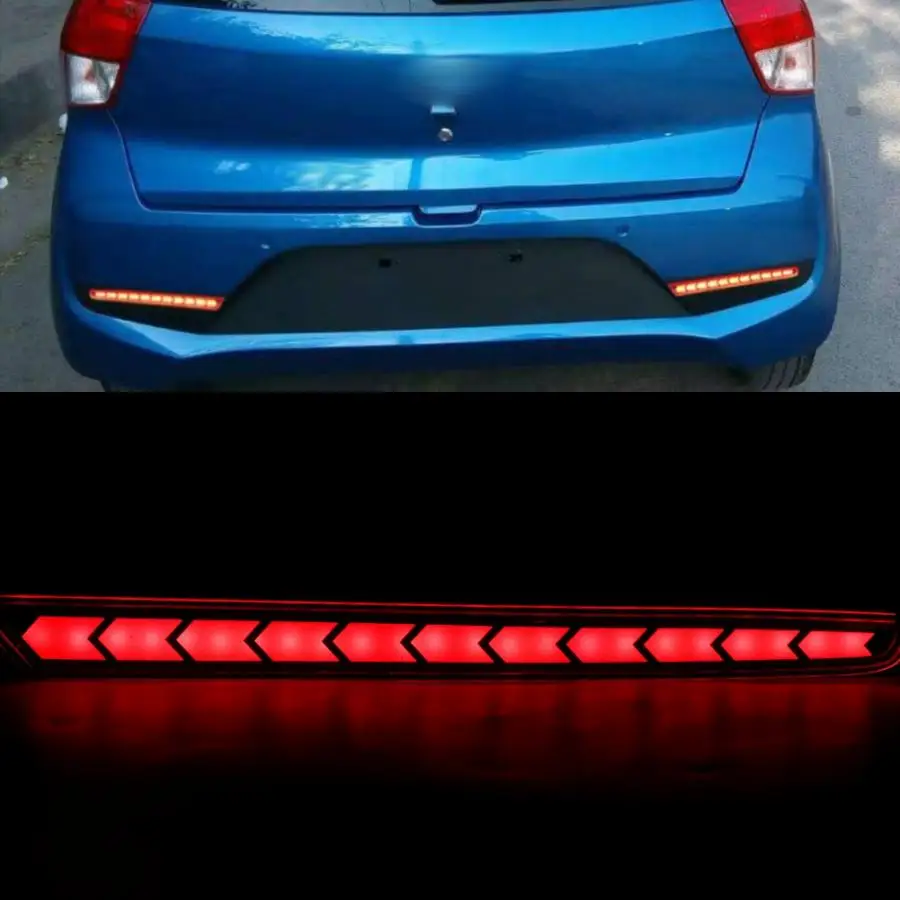 Автомобильный задний бампер фонарь DRL светодиодный тормозной отражатель