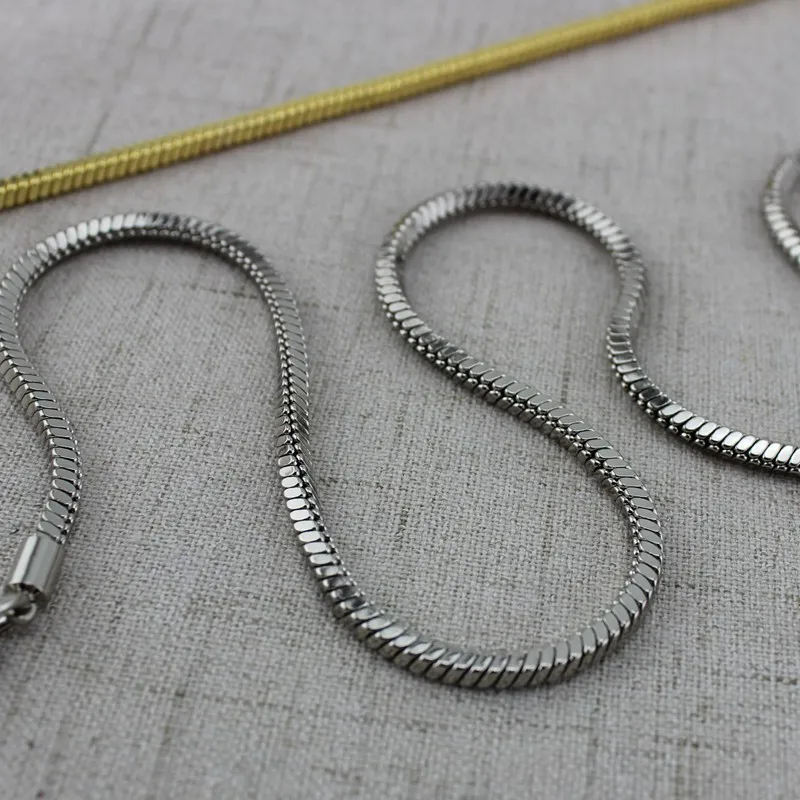 Металлические цепи высокого класса с крюком 120 см женская сумка съемный длинный