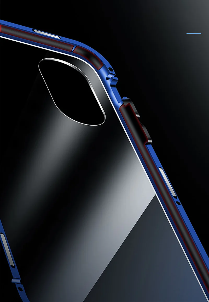 BFOLLOW передний и задний 3D стеклянный чехол для iPhone X XS/XR/XS Max Магнитный 360 Полный корпус алюминиевый металлический чехол Coque Fundas