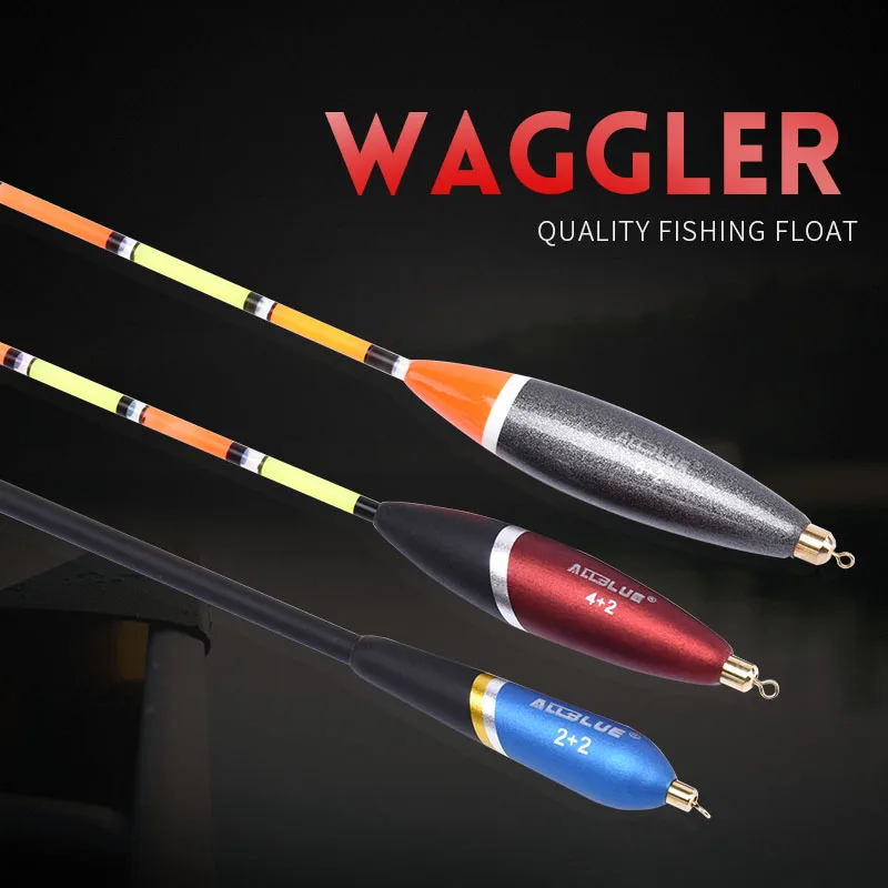 ALLBLUE 3 шт./компл. 3A Balsa Wood Waggler рыболовный поплавок Европейская окунающая краска