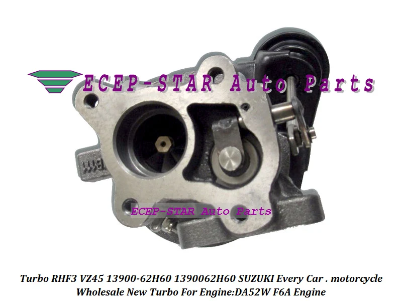Турбокомпрессор Turbo RHF3 VZ45 13900 62H60 1390062H60 для ISUZU мотоциклов SUZUKI DA52W