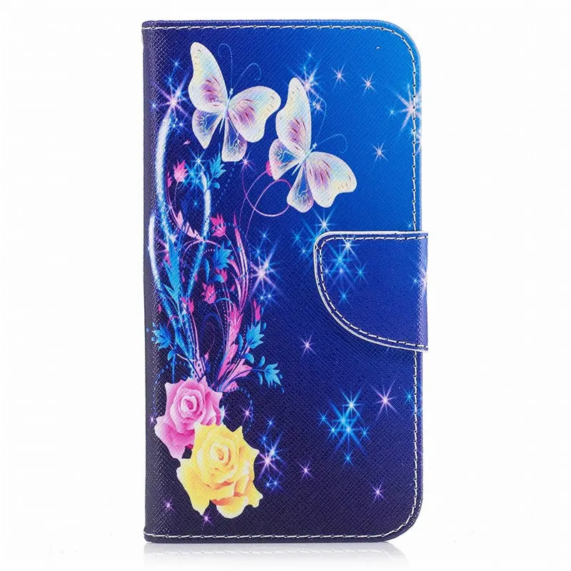 Yellow Butterflies Чехол-книжка для телефона LG G7 ThinQ Stylo 4 Stylo4 K7 K8 K10 G3 милый ретро Capa кожаный чехол-Кошелек D07Z - Цвет: Yellow Butterflies