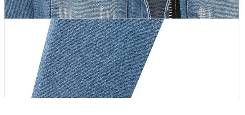 

plus size new style denim woman coats autumn and spring long sleeve stand zipper slim pockets denim female coats