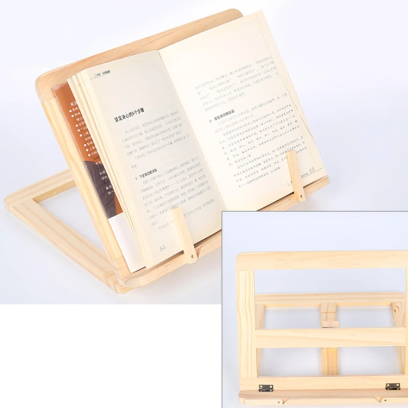 SHGO Supply Экстра большой деревянный Bookrack Настольный мольберт и подставка для