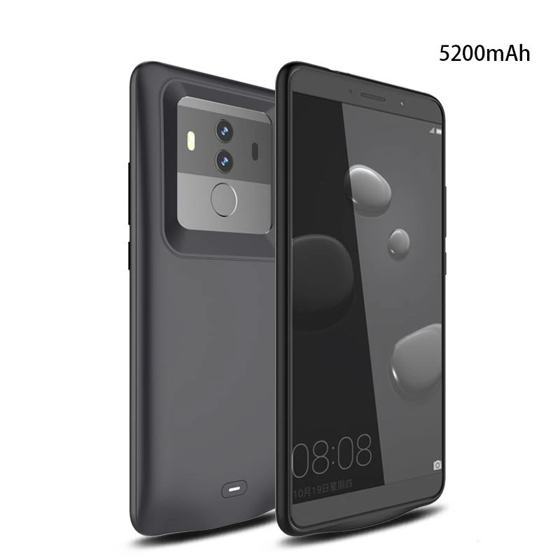 5200/6000 мАч портативное зарядное устройство чехол для HUAWEI mate 10 mate 10 Pro внешний резервный внешний аккумулятор чехол