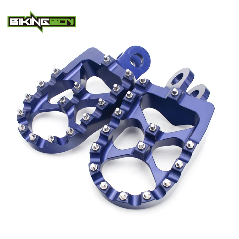Подножки BIKINGBOY для Suzuki DRZ 400 00 04 DRZ400S 16 DRZ400E 07 DRZ400SM 05 RM 125 250 91 02 RMX S R MX|Подставки под