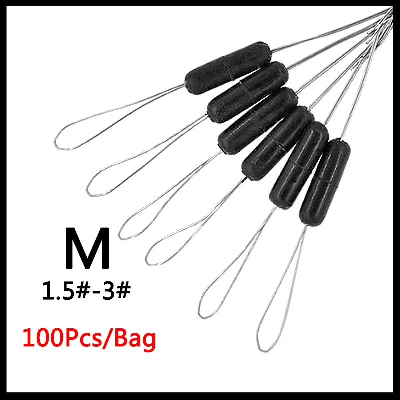 Cylindrical Bean M 600 шт. 100 компл./упак. рыболовные космические бобы Вертлюги зажим для наращивания волос рыбы плавают стопор для поплавка фасоли цилиндрический и оливковое Форма - Цвет: Cylindrical Bean M
