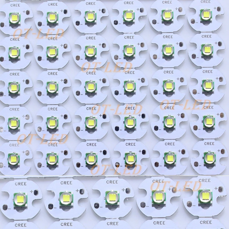 10 шт. CREE XML XM L T6 LED U2 Вт белый теплый высокомощный светодиодный чип эмиттер с
