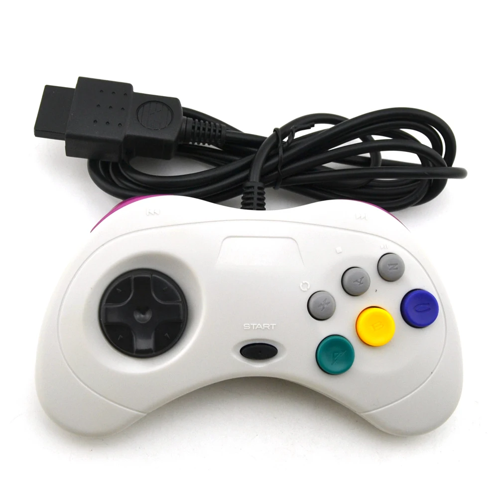 10 шт. высококачественный белый игровой контроллер классический геймпад джойстик