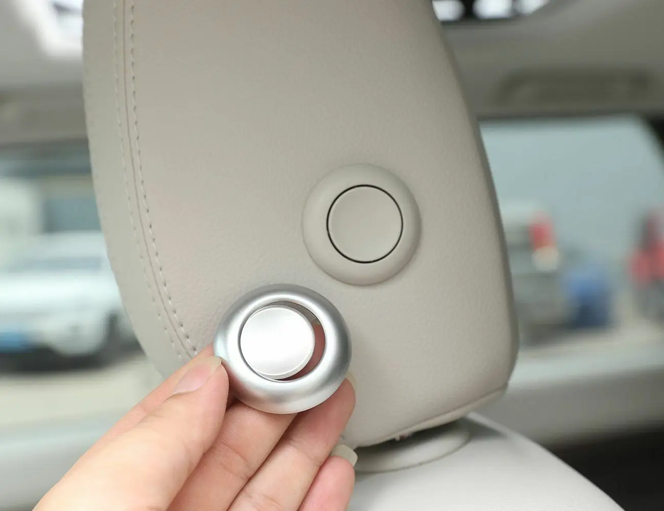 1 комплект = 14 шт. Подушка под голову в машине Кнопка регулировки Накладка для Land