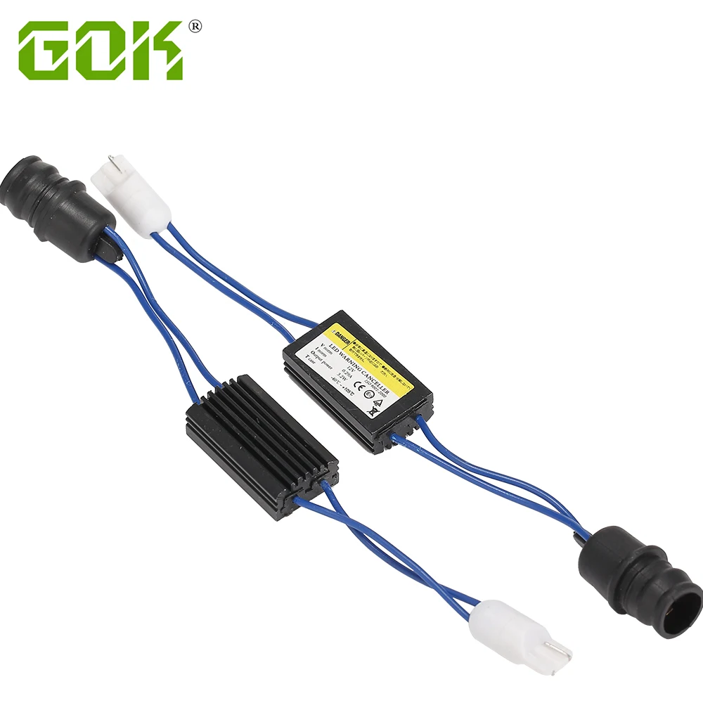

100pcs Soft W5W T10 canbus Load Resistor canbus canceller for led lights 501 t10 168 194 led decoder socket plug