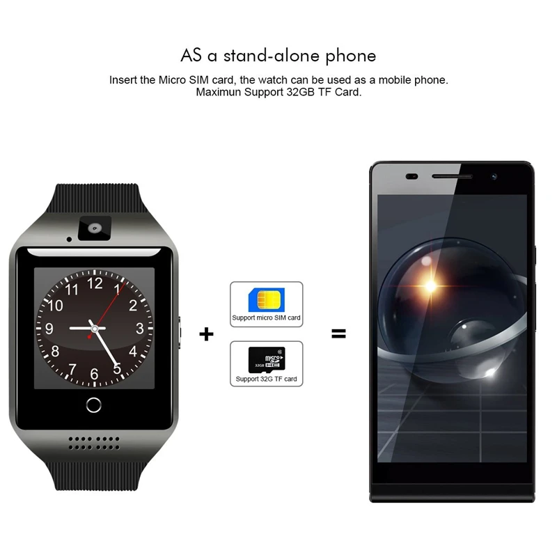 2019 Самые продаваемые Смарт-часы для телефона Bluetooth GSM камера TF-карта изогнутые