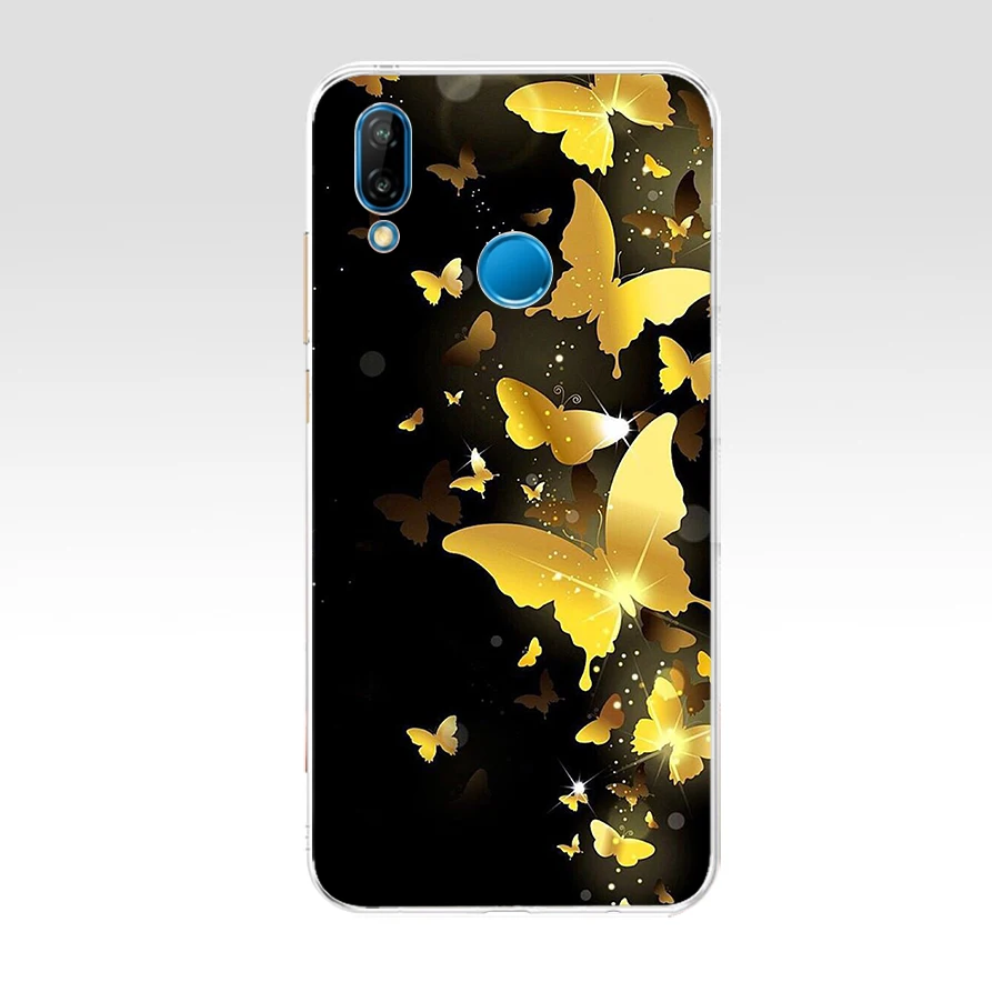 X Силиконовый чехол для huawei Nova 3 3i из мягкого ТПУ задняя крышка Nova3 nova3i INE-LX2 INE-LX9