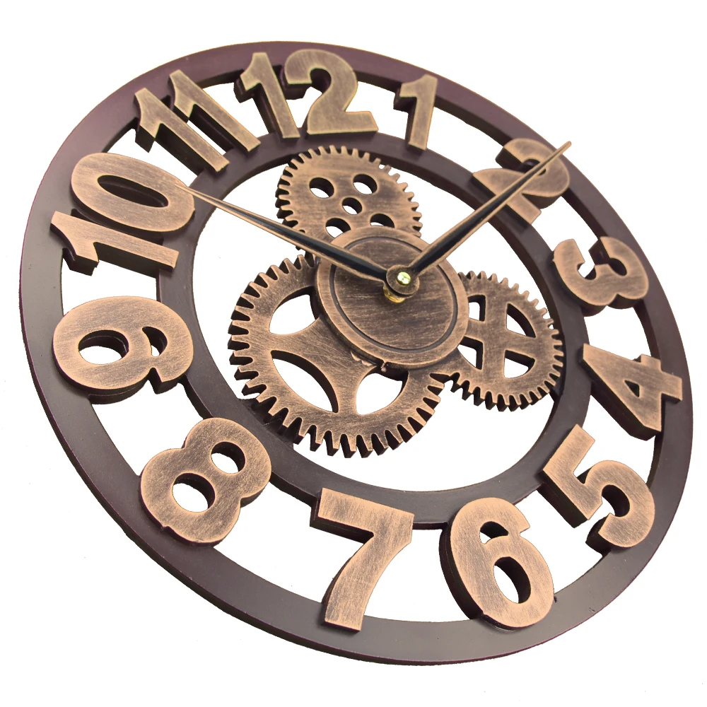 Большие настенные часы в римском стиле 15 7 дюйма | Дом и сад