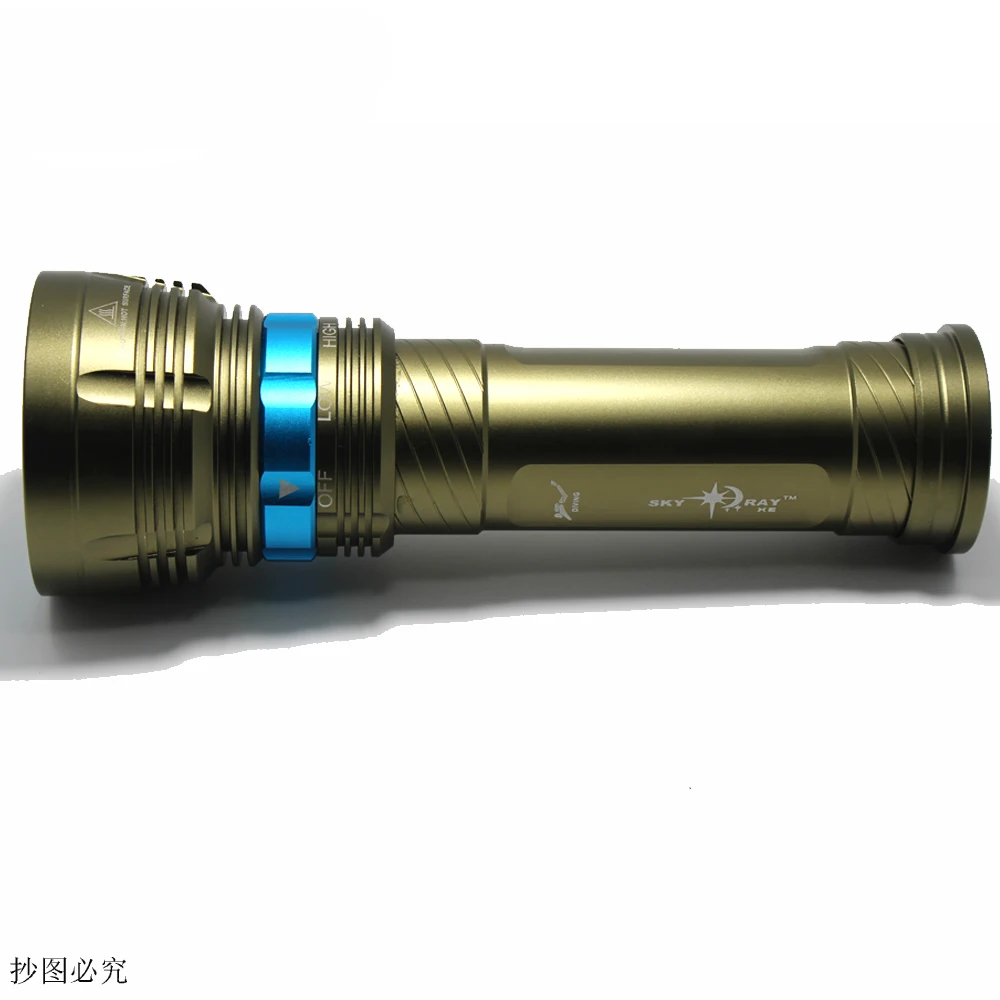 18000 Lumens 9 L2 LED Diving flashlight Waterproof lamp Work underwater Torch light+4 * 18650 battery / charger | Лампы и освещение