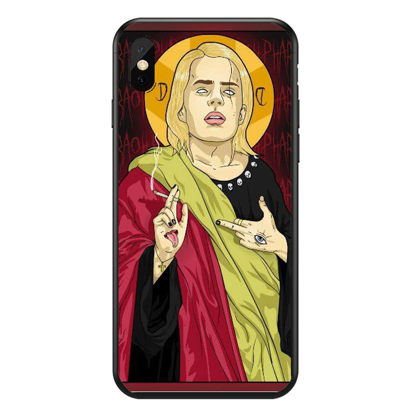 Мягкий силиконовый чехол для IPhone 4 5 6 7 8 X XR Plus Фараон и бездомный Бог | Мобильные
