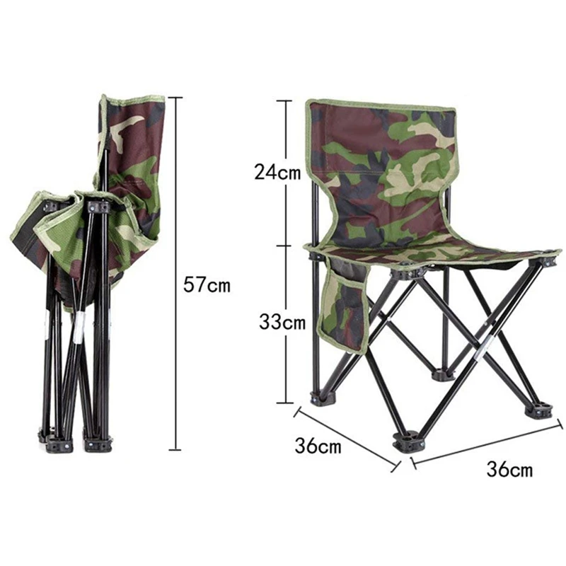 Мини Портативный складной табурет для кемпинга открытый стул барбекю рыбалки
