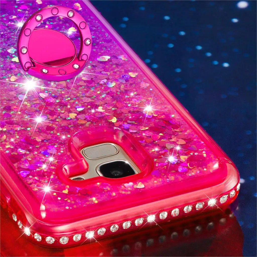 Quicksand bling Phone Case For Samsung Galaxy J6 2018 European version Cover TPU Back |