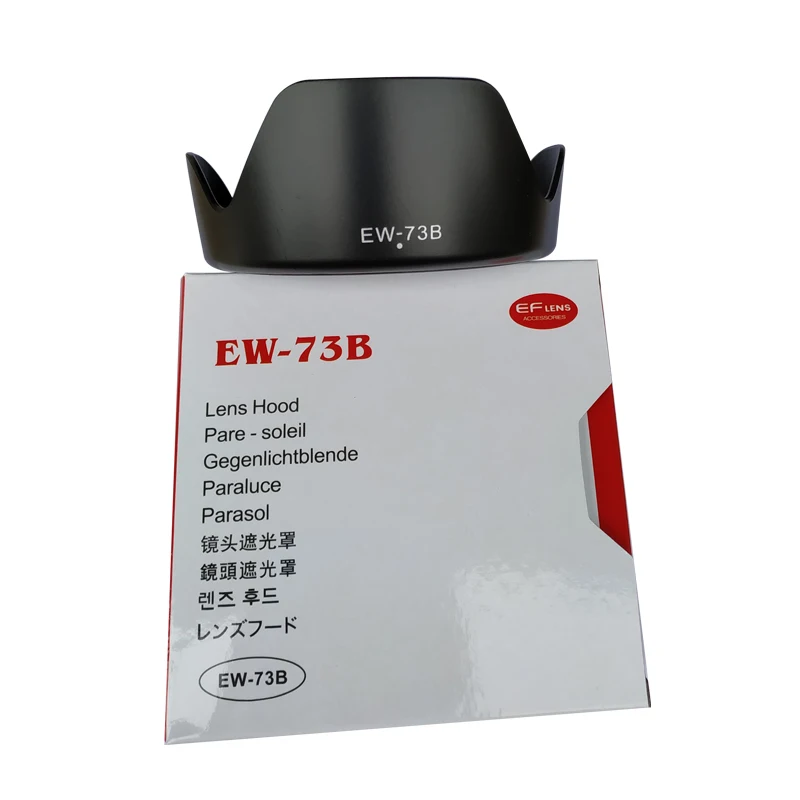 1 шт. крышка объектива EW-73B с посылка вочной коробкой для canon EF-S 18-135 мм f/3 5-5 6 IS |