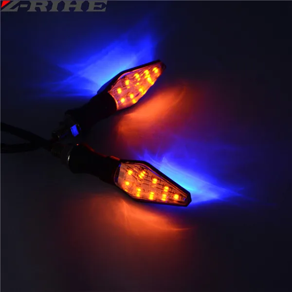 Универсальный светодиодный указатель поворота для мотоцикла 12 светодиодов KAWASAKI