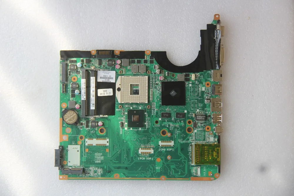 Материнская плата для ноутбука HP DV6 600816 001 DA0UP6MB6F0 со стандартным графическим