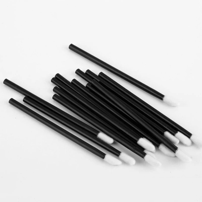 Красота 50 шт./лот одноразовые косметические макияж кисть для губной помады