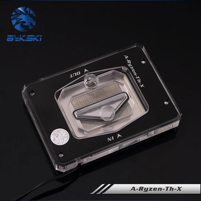 Bykski-Ryzen-че-X Процессор блок водяного охлаждения Мико-канал жидкости совместим с MD