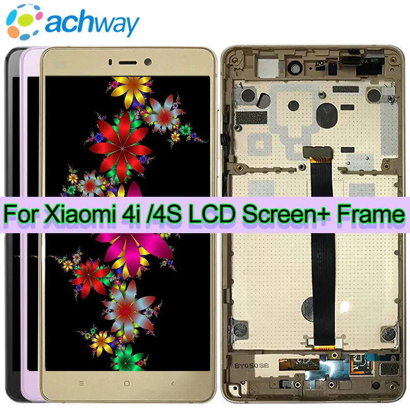 

Для Xiaomi MI4S mi 4i LCD для Xiaomi Mi 4S ЖК-экран + сенсорный экран дигитайзер в сборе 1920x1080 для смартфона Xiaomi 4S